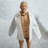 1/12 Scale Figure Clothes Shirt Coat Cardigan for 6inch Male Action Figure Body Doll, Black