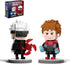Jujutsu Kaisen Action Figure Building Toy Set - Satoru Gojo & Yuji Itadori (460+ Pcs) Compatible with Lego Brickheadz