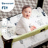 Pack 2 Pack, Pack n Play Sheets Fitted Stretchy Ultra Soft Jersey Knit and Play Sheets, Universal Fitted Portable/Mini