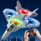 Xelabrion Remote Control Airplane Drone for Kids Ages 4-6-8-10-12, RC Plane Jet Drone