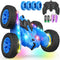 Terucle Remote Control Car, Rc Cars Stunt Toys New Upgraded Strip Lights
