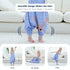 MICHLEY Toddler Sleeping Sack with Feet, Newborn Infant Sleeveless Sleeping Bag, 2-way Zipper, Blue Rabbit, 3-5T