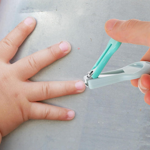 Set Nail Clippers Nail Scissors with Metal Tweezers for Newborn Grooming and Style
