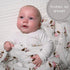 Swaddle Blanket | 100% Muslin Cotton | Gender Neutral Newborn and Baby Nursery Essentials, Registry | Cow Print