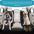 MORROLS 2 Pack Car Seat Protector, Carseat Protector with Thick Padding, Baby/Pets for Child Car Seat-Mesh