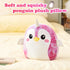 12" Penguin Plush Pillow, Cute Penguin Stuffed Animal Pillow for Kids, Soft Plush Toy Birthday Gift