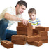 10 8 4 2.4 Deekin Pcs Foam Brick Building Blocks for Kids Thick Blocks Foam Large Fake Brick Construction Toy