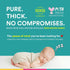 CutetotZ 99% 100% 6 Packs (480 Organic Baby Wipes- Pure Water, Green Seal Certified, Plastic-Free, Biodegradable
