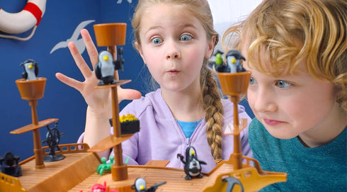Don’t Rock the Boat Board Game - Family Games for Kids and Adults, Balancing Toy for Ages 5+
