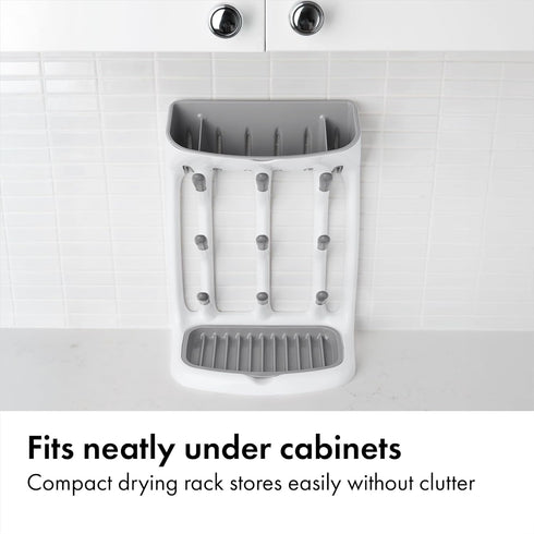 Compact OXO Tot Drying Rack for Baby Bottles