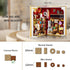 Set 3.6mm 1015 8+ INSOON Magic Booknook Building with LED Light, Mini DIY Bookend Building Kit for Bookshelf & Home