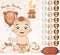 Faccito Pin The Pacifier Baby Shower Games Bear Baby Shower Decorations Include Large