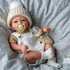 17 Inch 3+ BABESIDE Lifelike Reborn Baby Dolls Dara - Realistic-Newborn Baby Doll Girl Handmade Real Life Baby Dolls