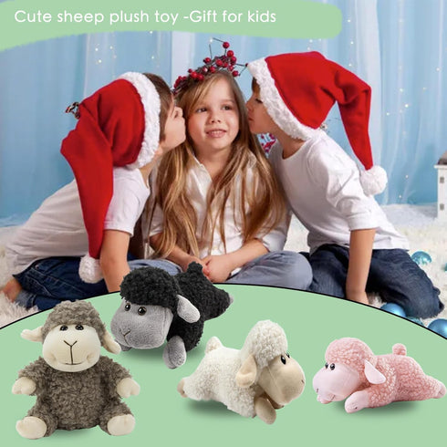Tiny Heart Sheep Stuffed Animal, Sheep Plush Toy, Lamb Stuffed Animal Cute Soft Stuffed Lamb Kids Boys and Girls