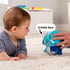 Lamaze Puffaboo Elephant Baby Toy, Soft Squeaky Elephant with Crinkly Ears for Sensory Play