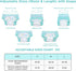 Littleforbig Adjustable Reusable Waterproof Cloth Adult Diaper Wrap Cover - Size M