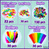 GoodyKing Arts and Crafts Supplies, 1170Pcs+ Craft Art Supply Kit for Kids Age 4-9, All in One