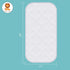 6 Pack 23" 11" Sunny zzzZZ Baby Waterproof Changing Pad Liners - Quilted Thicker Ultra Soft Changing Table Cover Liners