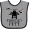 inktastic Halloween Bat Baby Bib - Frightfully Cute Holiday Design
