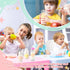 LemonRoad 12 Pcs Bottle Labels Daycare Reusable, Bear Pattern Waterproof Silicone Baby Bottle Labels Sippy Cup Bands