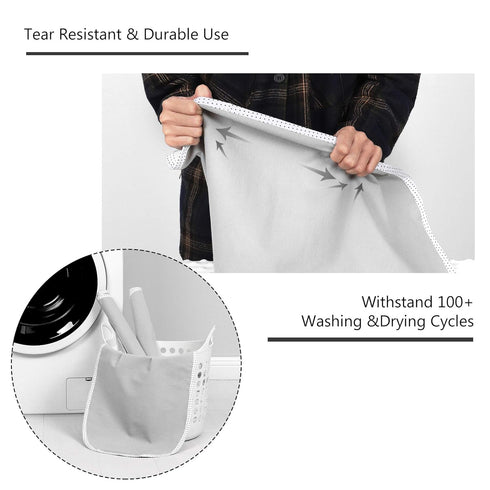 TILLYOU Changing Pad Liners 6PK - Waterproof Flannel Cotton, 27" x 13" - Perfect for Baby Diaper Changing Needs, Gray