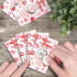 50 Pack Kiss The Miss Goodbye Scratch Off Game - Lipstick Scratch Cards for Bachelor Party and Bridal Shower