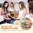 Montessori Toys for Babies 6-12 Months - 3 in 1 Play Kit with Spinning Drum, Tissue Box Toy, and Peekaboo Puzzle