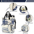 YANENDIE Backpack, Backpack Backpack Beach Surfboard Diaper Bag Unisex Travel Baby Diaper Bags with Stroller Straps