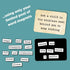 Ransom Notes - The Ridiculous Word Magnet Party Game for 3+ Players