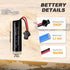 VICMILE 3.7V 2000mah 2Pack 2 SM-2P 15C DE45 DE42 Li-ion Battery with USB Chargers Plug RC Recgargeble Battery