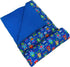 Wildkin Kids Sleeping Bags for Boys and Girls, 57 x 30 x 1.5 Inches, Cotton Blend, Ideal for Camping & Parties (Robots)