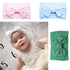 20PCS Soft Nylon Baby Girls Headbands, 4.5inch Hair Bows, Elastic Hairbands for Newborns Infants Toddlers