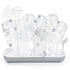 Baby Bottle Drying Rack with Tray, Termichy High Capacity Bottle Dryer Holder for Bottles, Teats, Cups, Gray