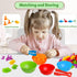 Counting Dinosaurs Toys Matching Games, Sorting Bowls for Kids Toddler Learning Activities, Montessori Fine Motor Skills
