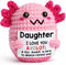 Easter Basket Stuffers for Teen Girls & Kids, Handmade Crochet Axolotl, Cute