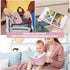 Photo Album 4x6, 100 Pockets, Linen Cover Top Loader Vertical, Slip-in Picture Pink Pockets for Wedding and Family