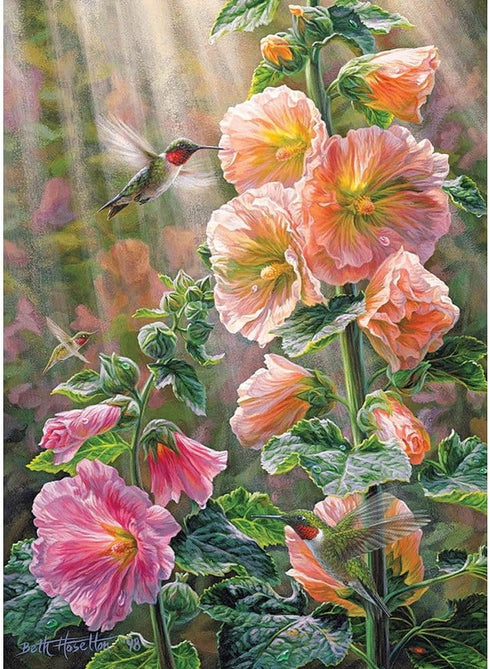 Cobble Hill 1000 Piece Puzzle - After The Rain with Sample Poster Included