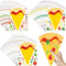 Make a Pizza Stickers - Pizza Crafts Party Supplies and Decorations for DIY Arts Birthday Games (36 Sheets)