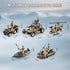 JASSKKBO 86-In-1 4-7 6-8 8-12, Army Men Toys for Boys Military Base/Truck/Kayak Boat/Motorcycle/Helicopter/Army Men