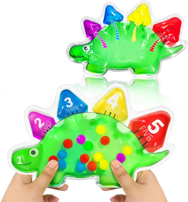 ElapseGlow Sensory Counting Toys for Toddlers 3-4, Montessori Color Sorting & Matching Games,