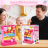 1 2 3 12-18 1-3 Musical Toys for Years Old Toddlers Girls, Interactive Feeding Toy with Music & Balls, Montessori