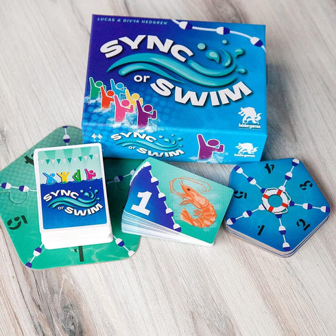 Sync or Swim - Fast and Fun Strategic Card Game for Teens and Adults with Endless Replayability
