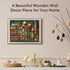 200 11.8 8.9 BODHIPNJOY Wooden Puzzles for Adults, Mother's Day Puzzles, Books Jigsaw Puzzles, Wildflowers Book Vintage