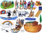 Story Time Felts Noah's Ark Bible Felt Figures for Flannel Board Stories, Medium Precut, 4.75" Tall