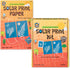 Toysmith Outdoor Discovery Solar Print Paper Kit Bundle Sun Printing Set for
