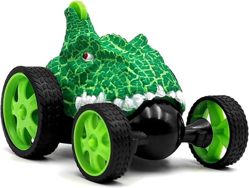 RC Stunt Cars for Kids, Dinosaur Remote Control Car with 360 Degree Rotation, Birthday Gifts for Ages 3-5