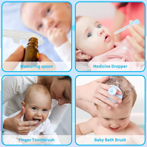 14 1 Set Set 14 1) Baby Healthcare and Grooming Kit, in Baby Safety Newborn Nursery Health Care with Hair Brush Scale