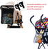 UtySty 3 Pack Stroller Sling Mesh Bag Back Hanging Extra Storage Organizer Handle Bar Attachment Net Pouch for Kids