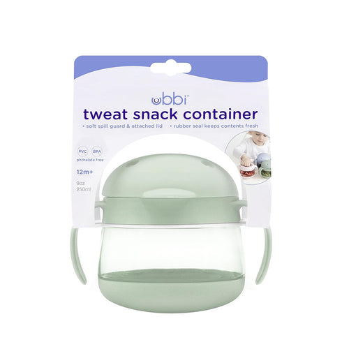 Summer Ubbi Tweat Snack Containers for Kids & Toddlers, BPA-Free Tritan Spill-Proof Toddler Snack Cups, Portable Travel