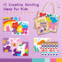 Drama Planet Painting Kit, Paint Your Own Handbag, Arts and Crafts for Girls, DIY Personalized Handbag Gifts